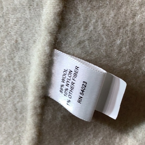 Banana Republic NWT - Sz M - elegant wool nylon blend jacket blazer jack… - Picture 8 of 8